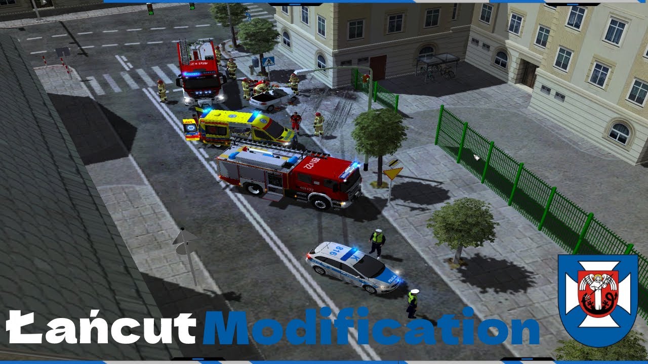 Emergency 4: Łańcut Modification #4 Groźny wypadek,  próba samobojcza, pożar