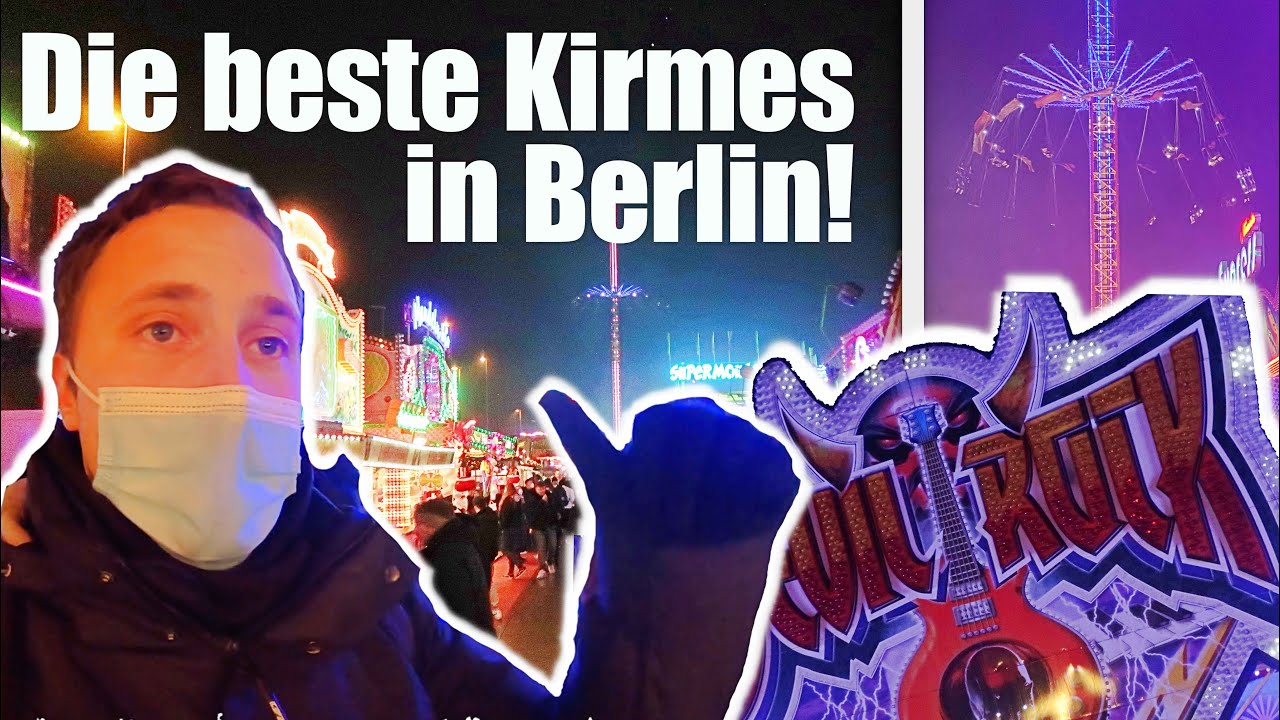 Winterzauber 2021 - Weihnachtskirmes in Berlin | Vlog #278