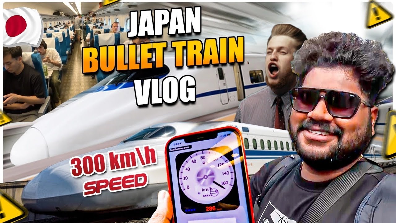 UNBELIEVABLE !! 500 KM in Just 2 HRS 35 MINS 😳 | Japan BULLET TRAIN Vlog 🔥 | Shinkansen JR Pass |