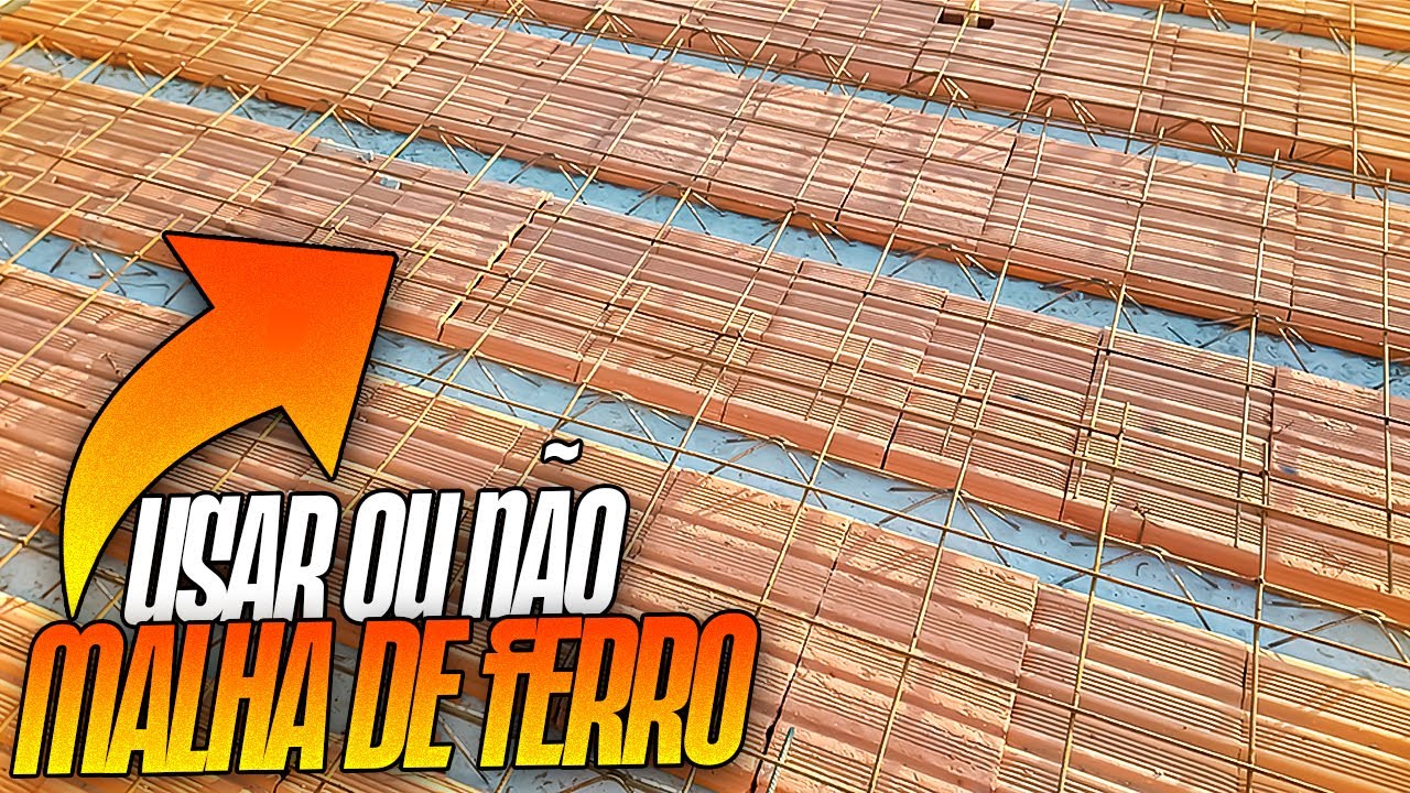USAR OU NÃO USAR MALHA NA LAJE!