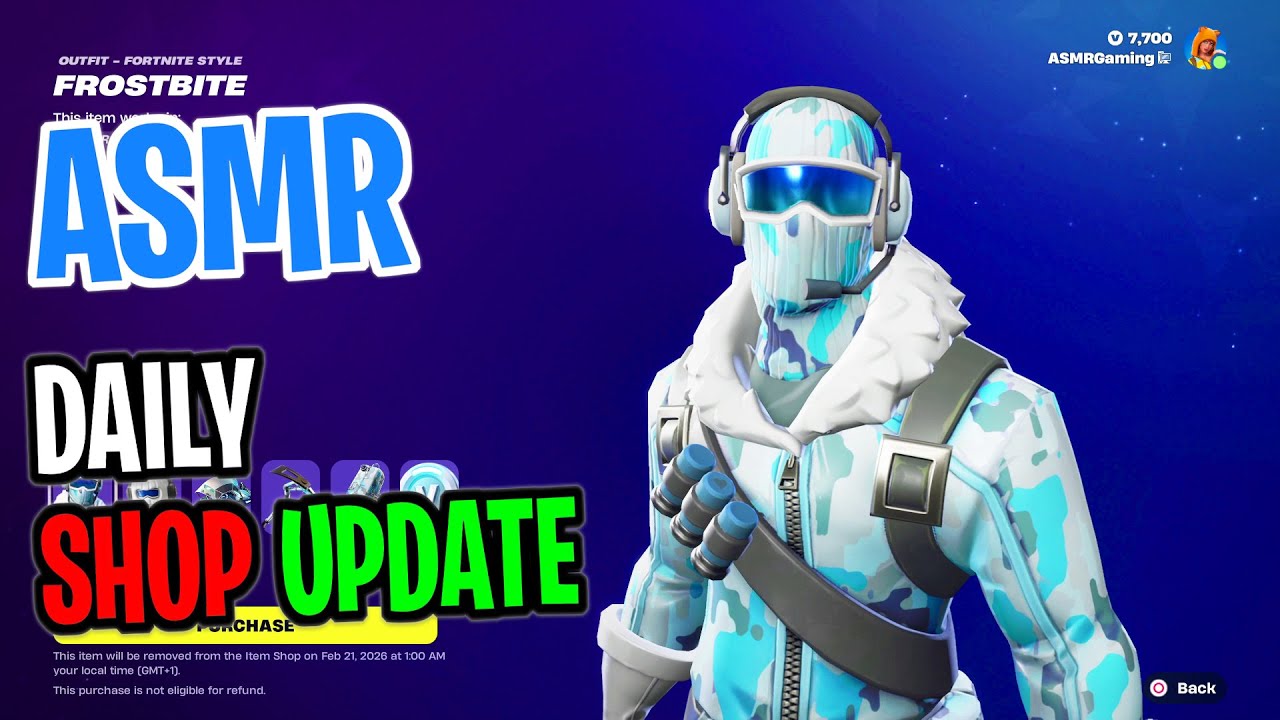 ASMR Fortnite Shop RARE Deep Freeze and Darkfire Bundles! Daily Update Today 🎮🎧 Relaxing Whispers 😴💤