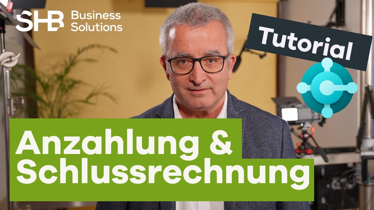 Anzahlungen und Schlussrechnungen in Business Central mit dem SHB4Prepayments-Modul erstellen.