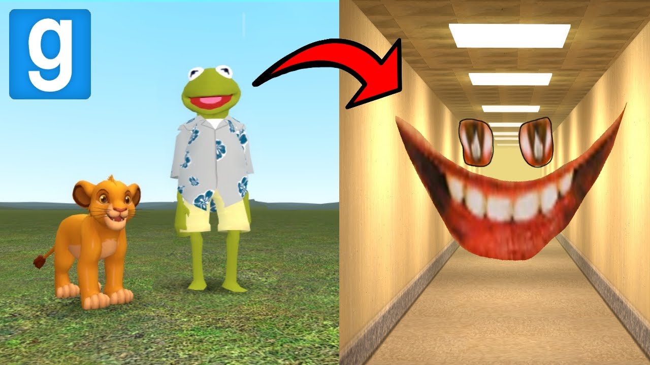 САМОЕ ЖУТКОЕ СУЩЕСТВО ИЗ ПОДСОБНЫХ КОМНАТ! — Garry's mod Sandbox