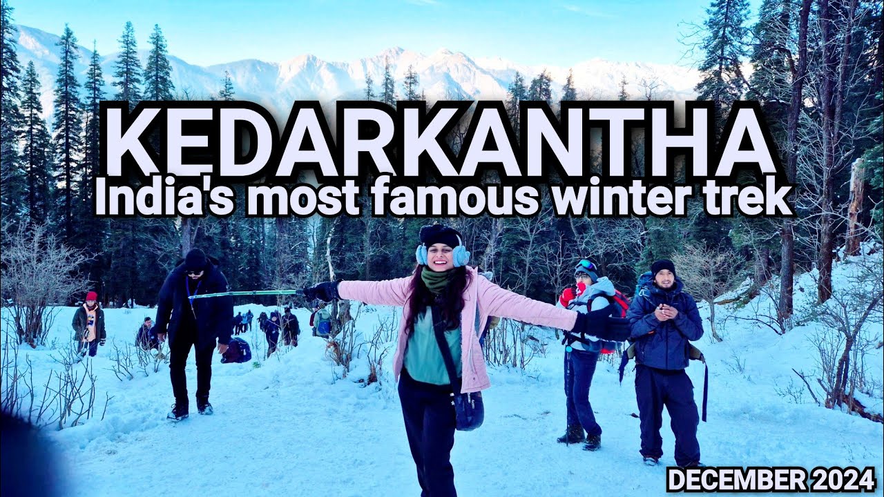 KEDARKANTHA TREK || SNOW TREK #kedarkantha #kedarkanthasummit #kedarkanthatrek #uttarakhand December