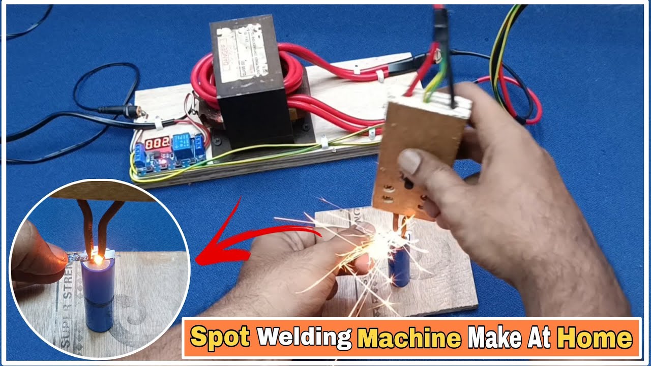 Easy make at simple spot welder |diy spot welder machine at home