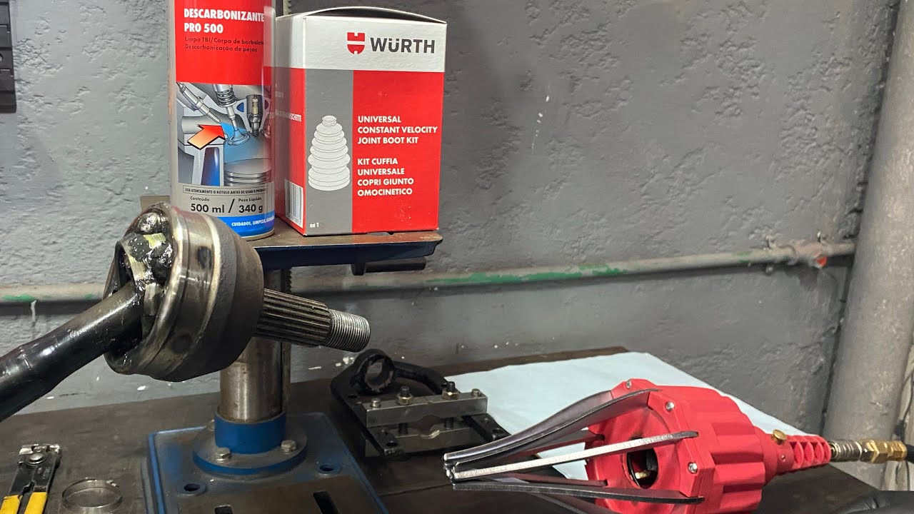 Equipamento WURTH para substituir coifa sem retirar a homocinética