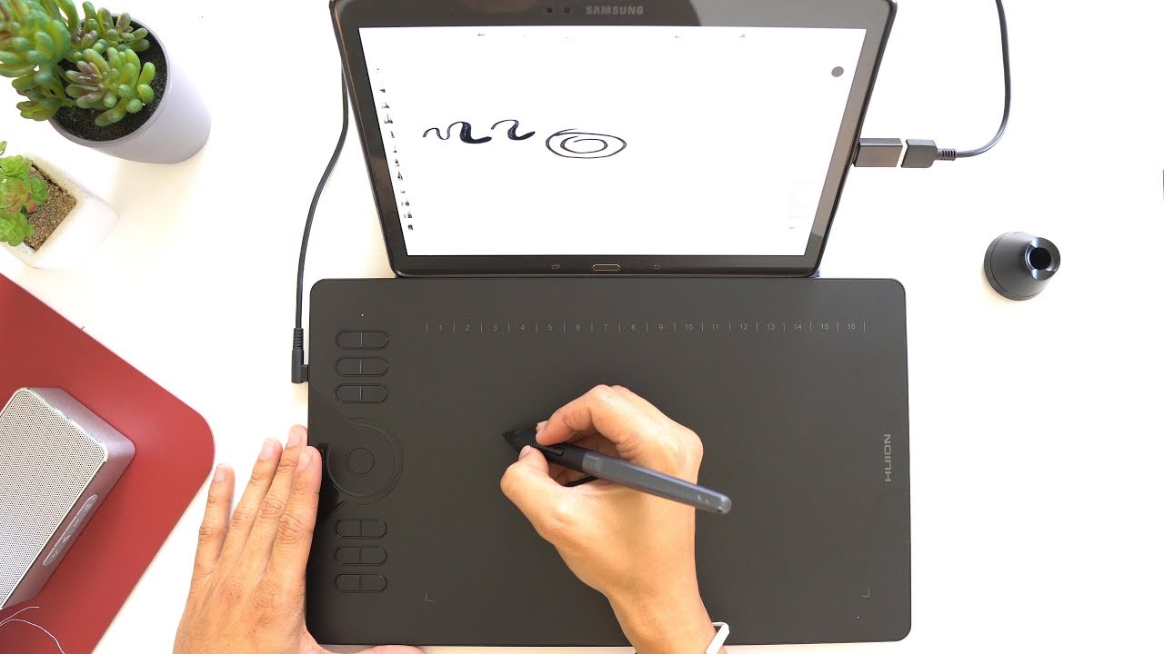 HUION HS610 A Drawing Tablet For Your Android