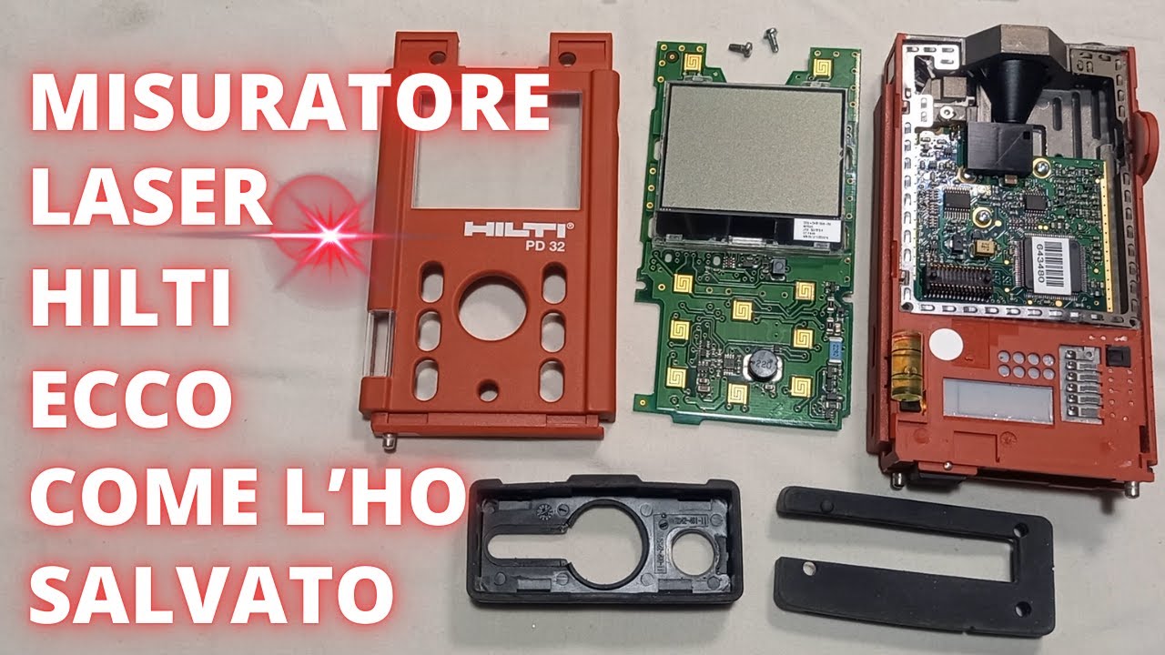 Hilti misuratore laser non si accende