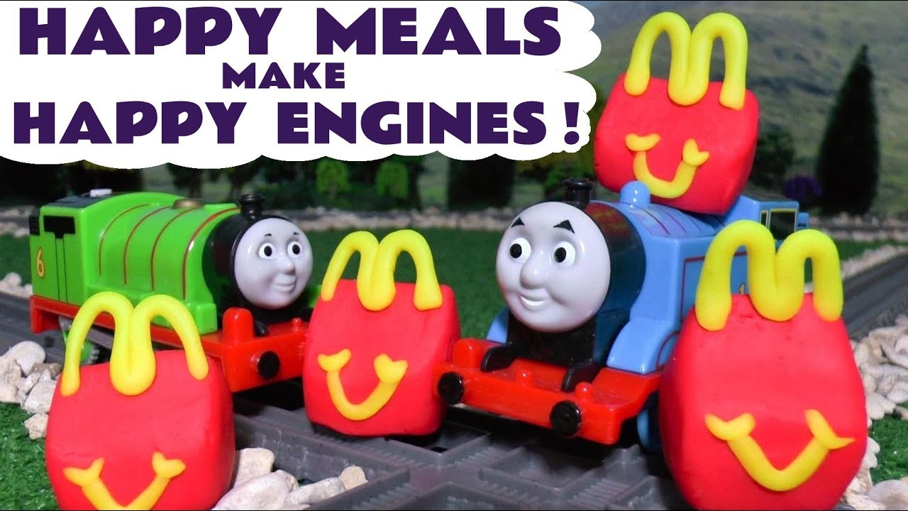 Thomas and Friends Happy Engines at McDonald's Story