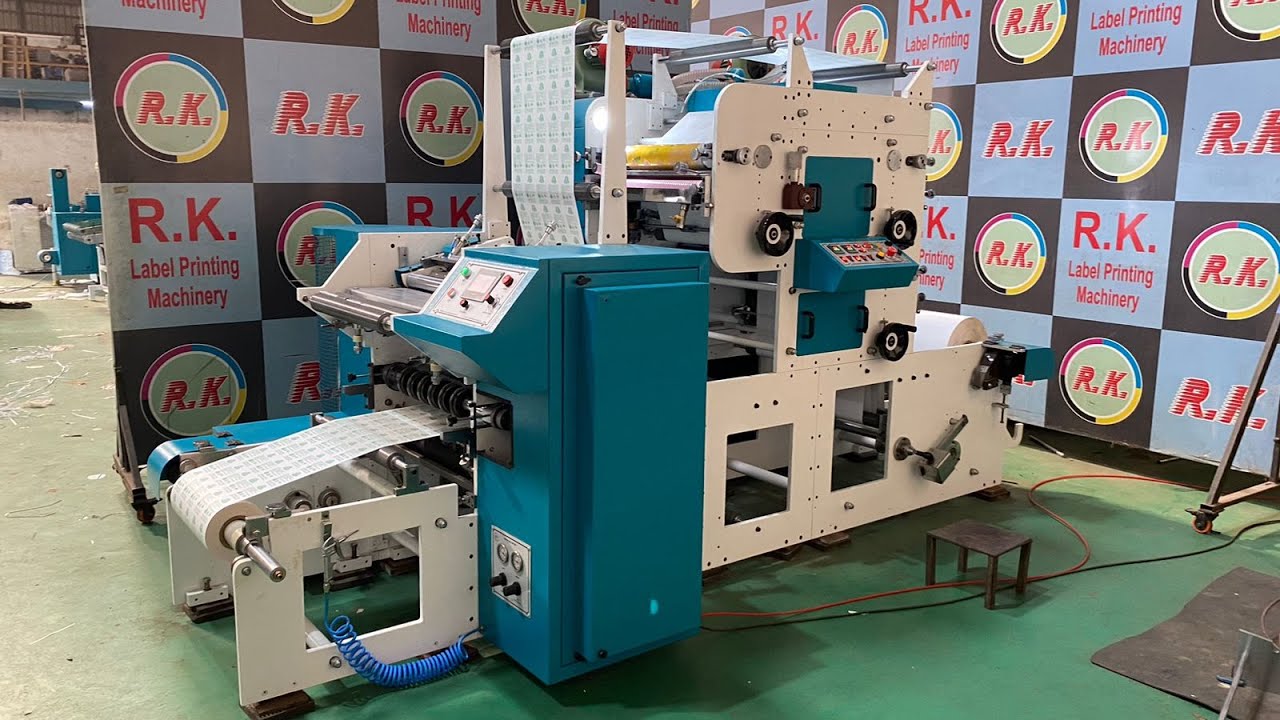 Thermal / POS Slitting With 2 Colour Printing Machine