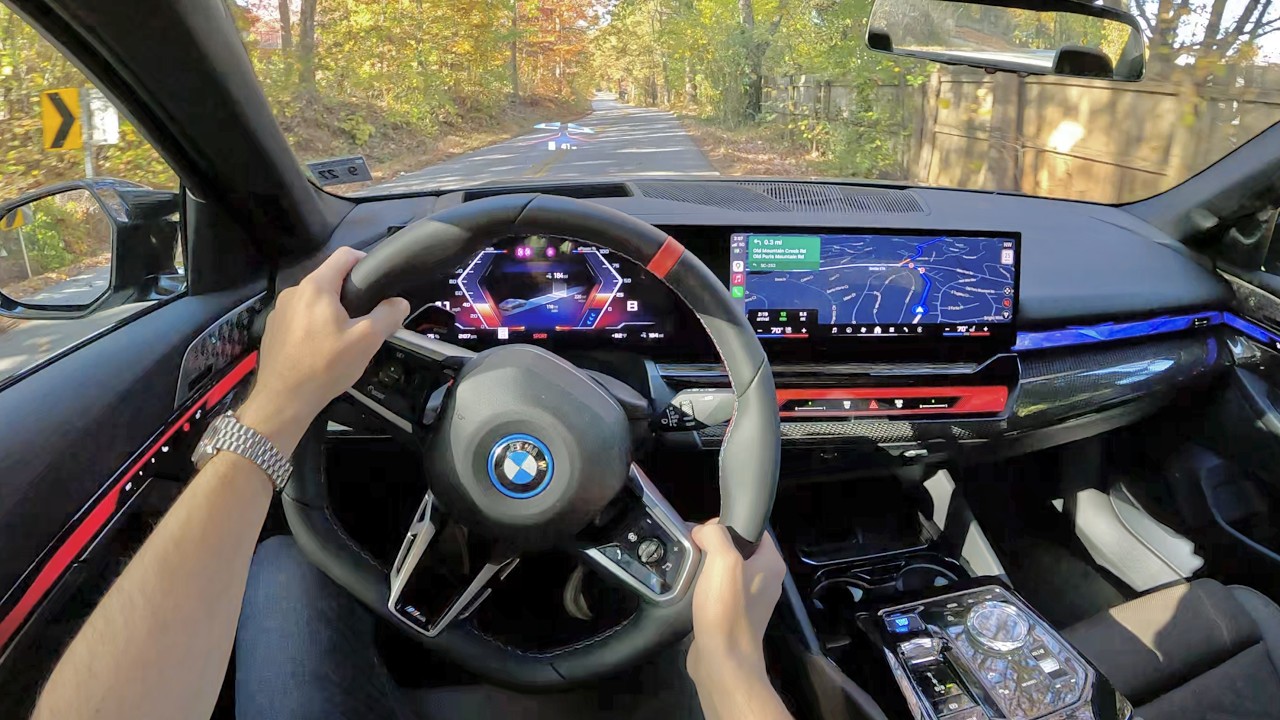 BMW i5 M60 2024 года — первые впечатления от вождения