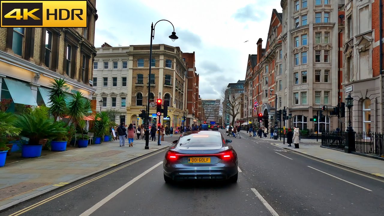 London Drive | How it Feels to Drive from Zone 3 to Zone 1 [4K HDR]