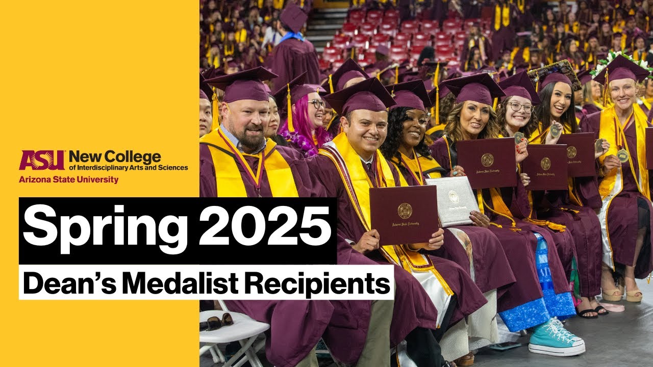 Spring 2025 Dean's Medalist Recipients