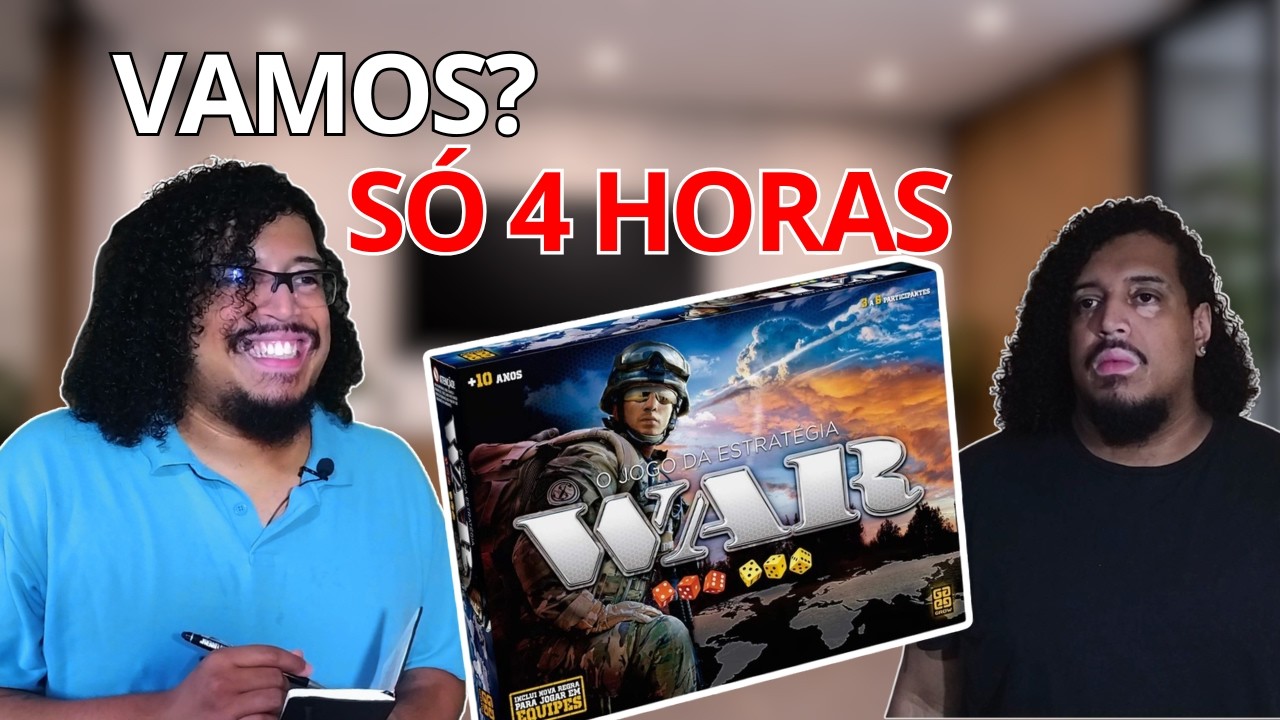 E se WAR Fosse Lançado no Brasil em 2026?