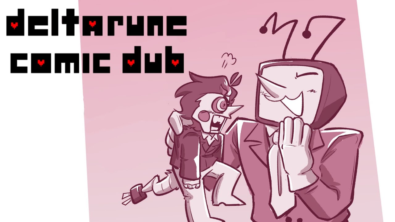 Воссоединение Тенны и Спэмтона — Deltarune Comic Dub