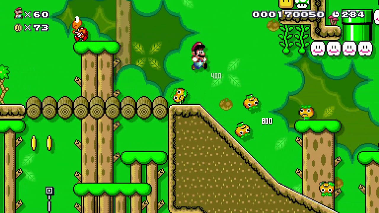 Mario Maker 2 Super Worlds: 