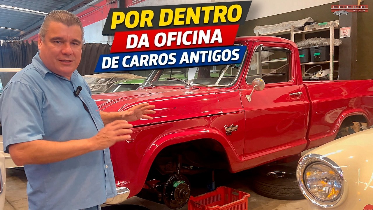 COMO &Eacute; UMA OFICINA DE CARROS ANTIGOS  l Ep 123 I Oficina Artesanal