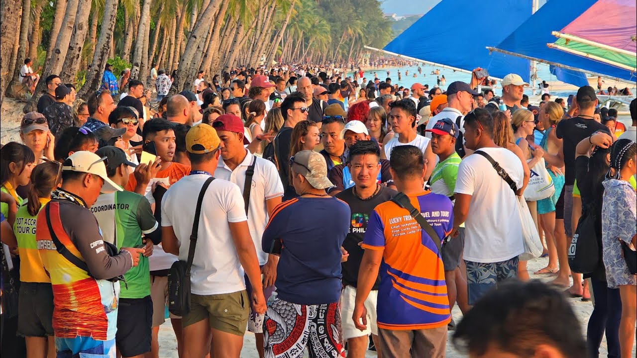 Look! This is Boracay White Beach on March 11 2026 4:50pm Walk 