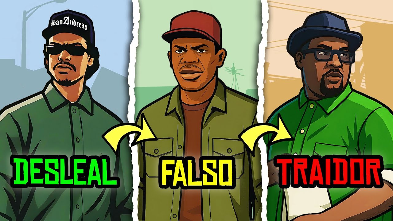 ¿Quienes son TODOS los TRAIDORES en GTA San Andreas?