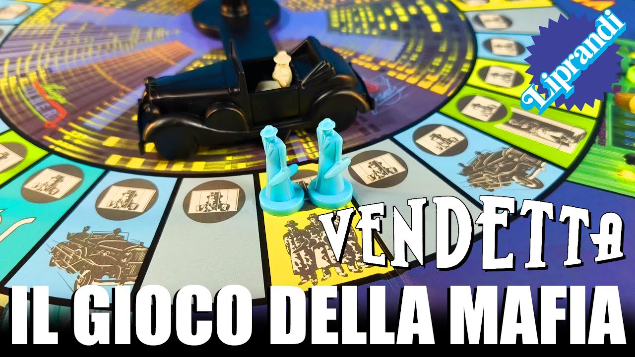 Diventiamo TUTTI MAFIOSI con Vendetta (Parker Brothers 1988) | Back Then Review