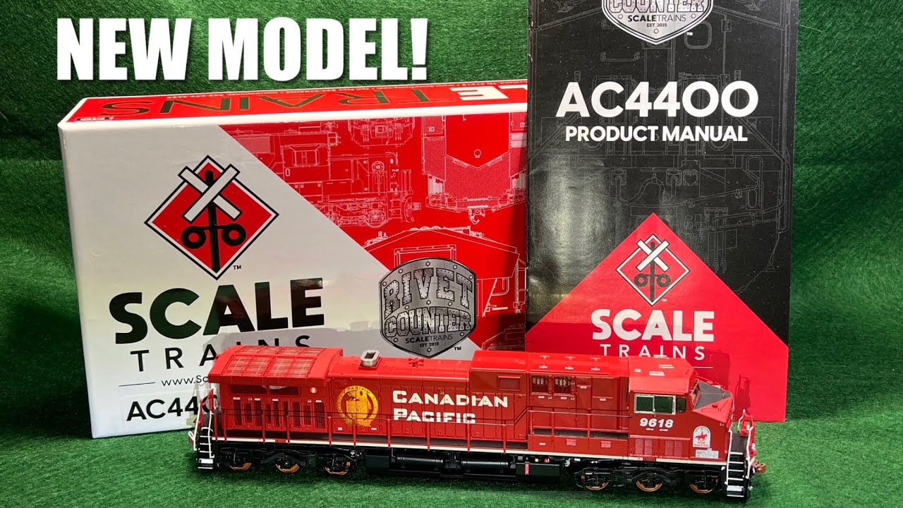 Scaletrains AC4400CW HO Locomotive - New Model!
