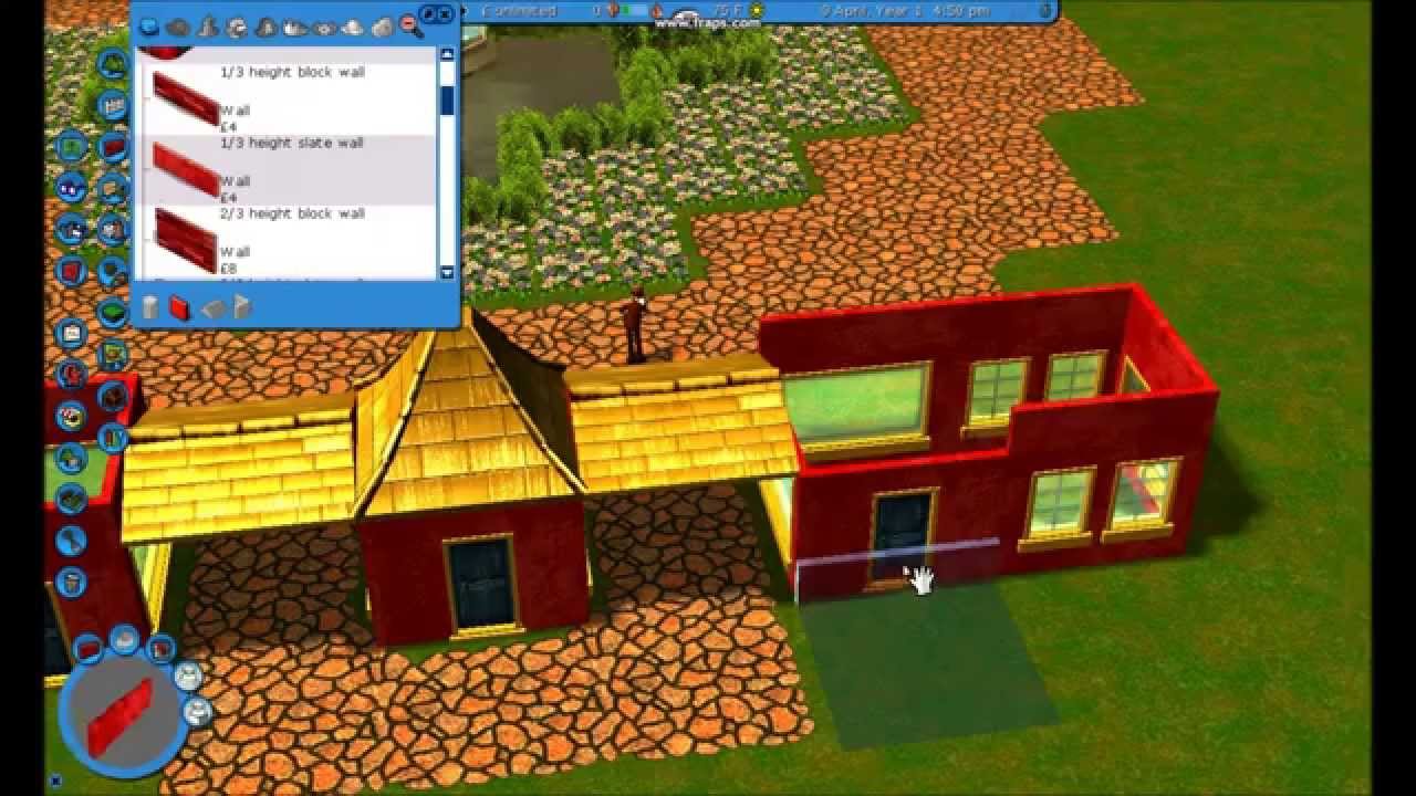 RCT3 - How to Make a Good Park Entrance (No Custom Scenery)
