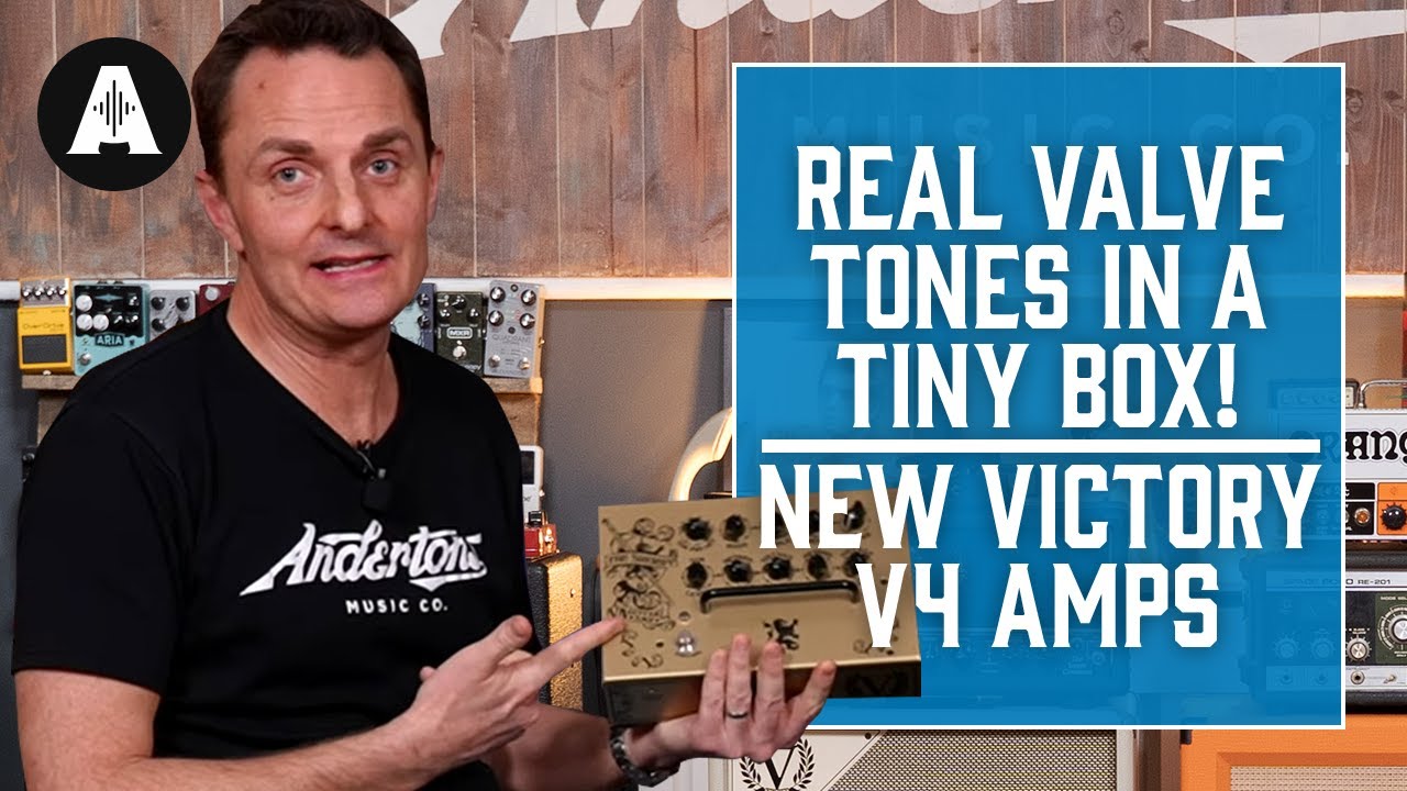 NEW Victory V4 Guitar Amps - Real Valve Tones, Anywhere & Anytime!