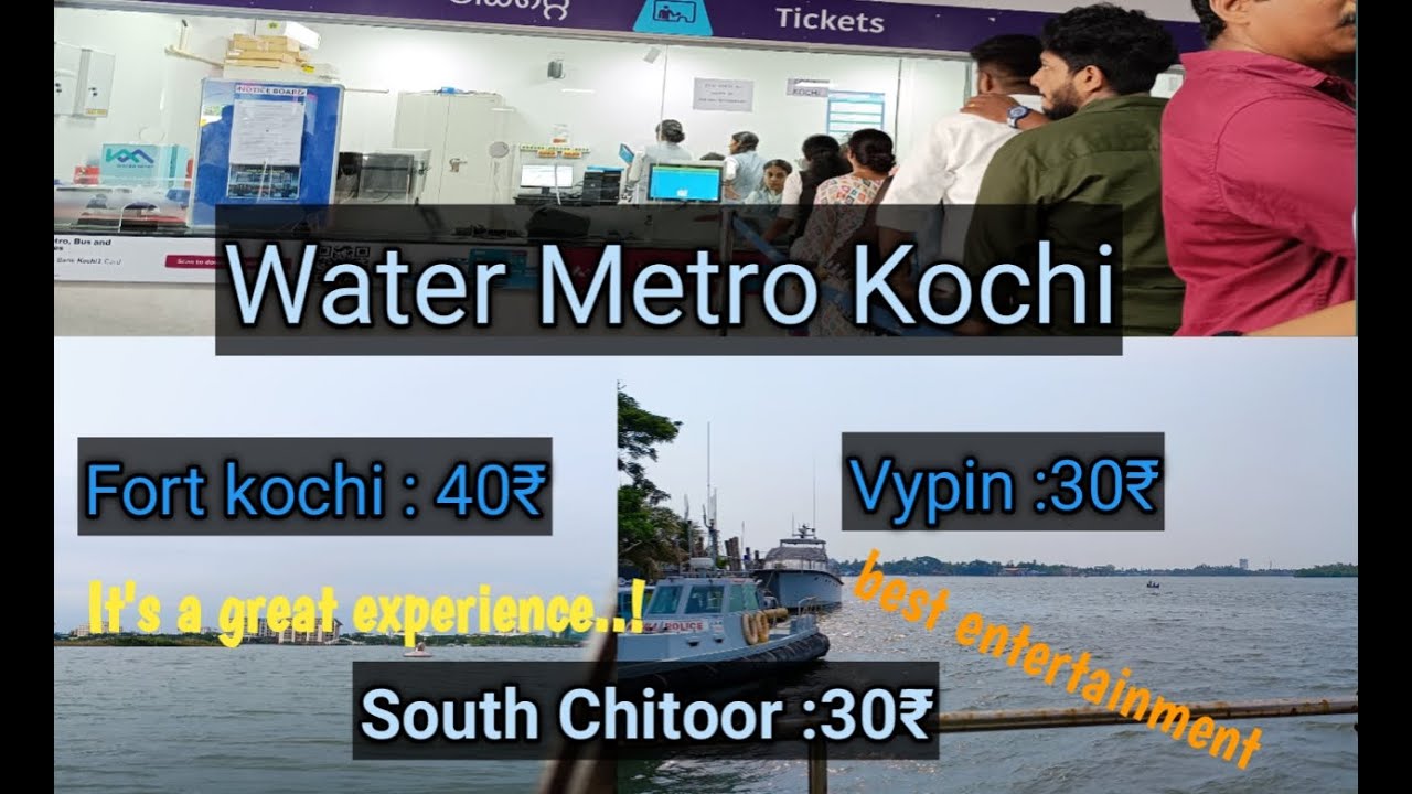 water metro opposite  high court junction. Ernakulam water metro is a mesmerizing experience #travel