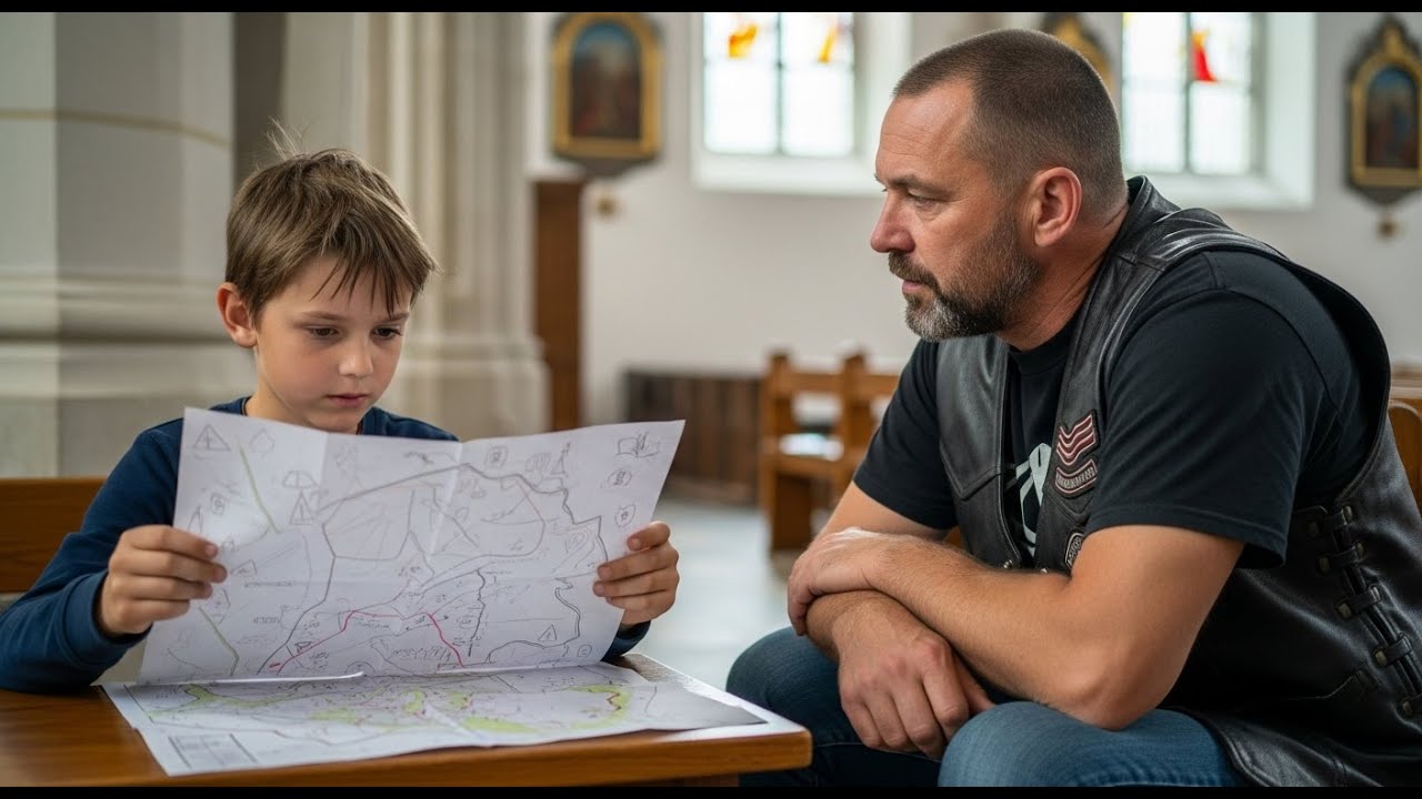 A Boy Whispered “They Hide a Room”—What Happened Next Brought 86 Bikes
