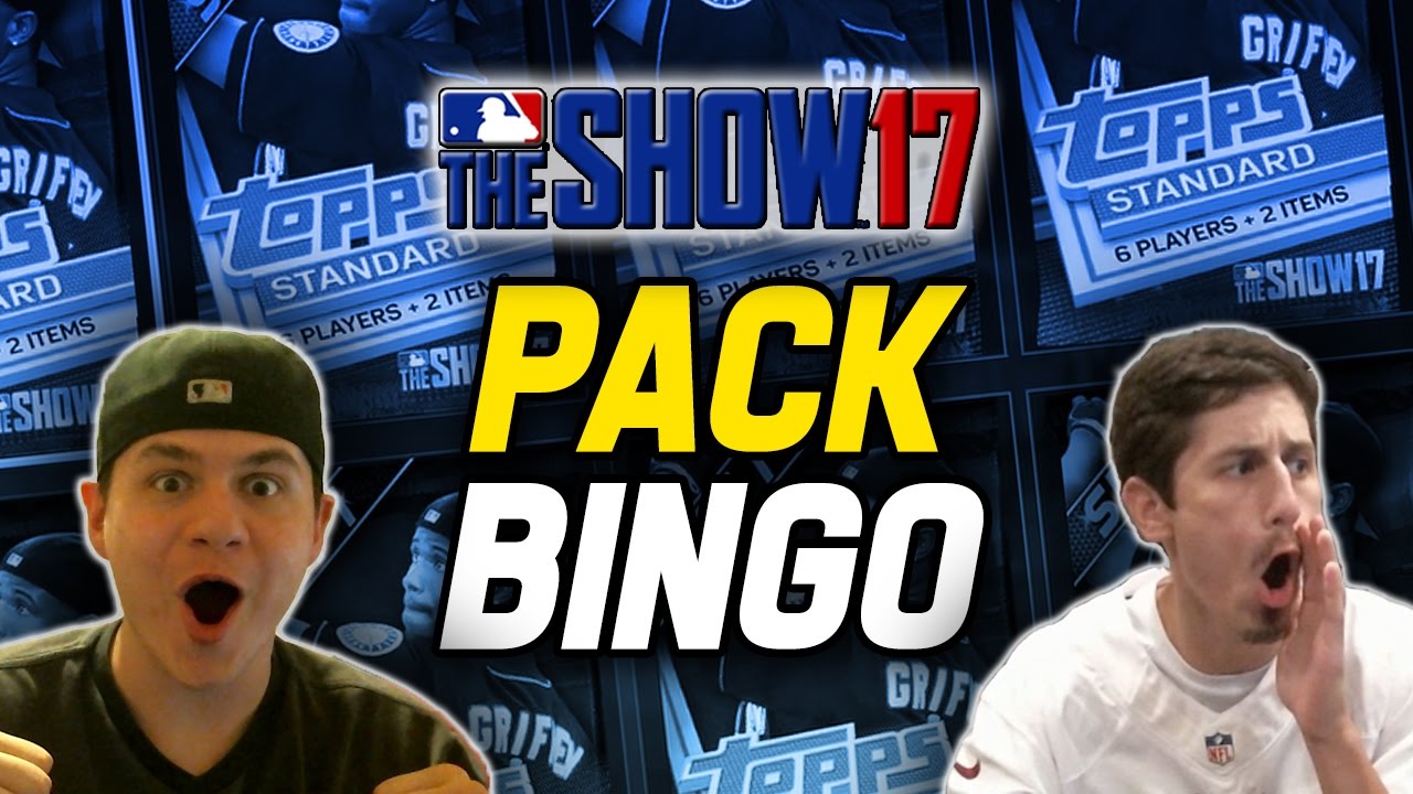 PACK BINGO! (feat. GiraffeNeckGaming) - MLB The Show 17 Pack Opening
