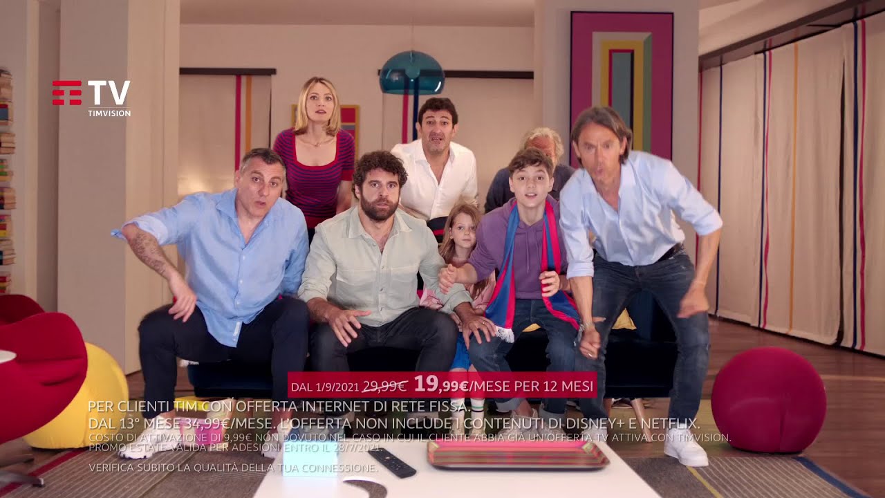 Spot TIM - TIMVISION la casa del calcio e delle tue passioni |15''