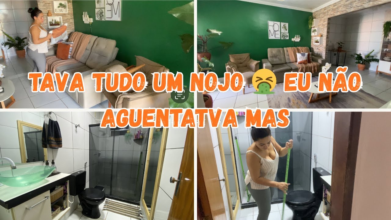 Manutenção na Sala e no Banheiro | Casa Limpa, Cheirosa e Organizada | Rotina Real
