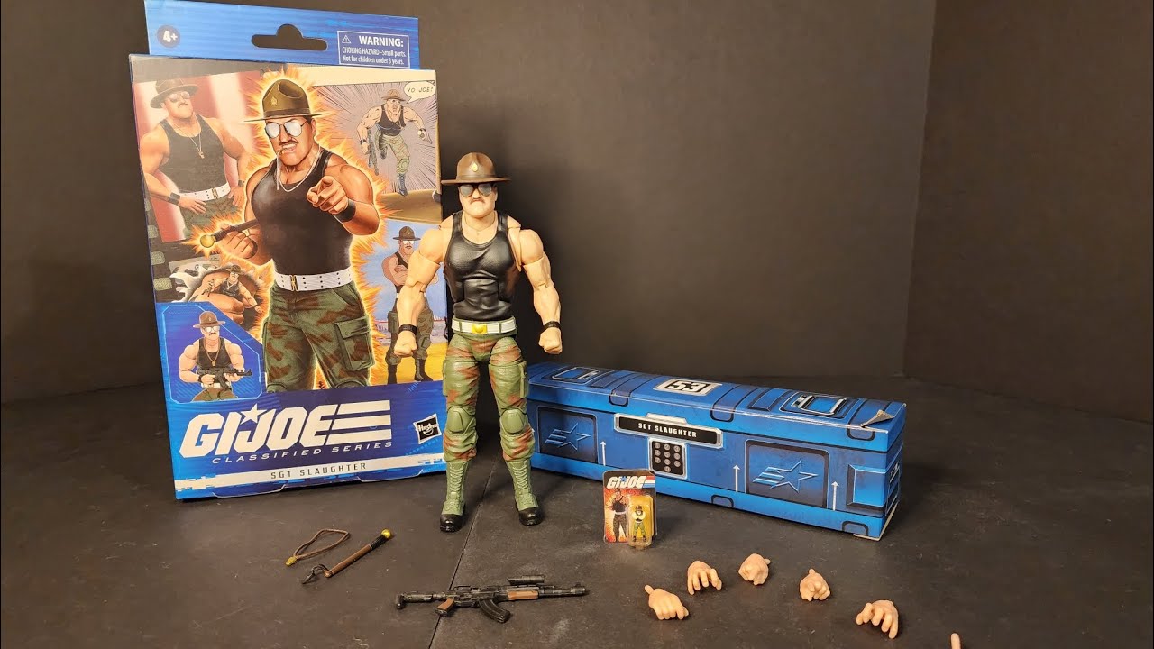 GIJoe Classified Series Sgt Slaughter number 53