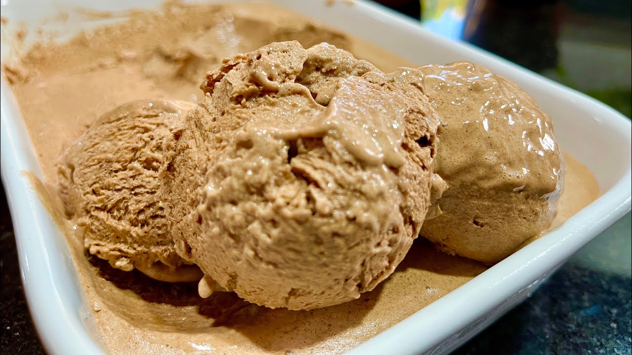 SEM AÇÚCAR | Só 3 ingredientes|SORVETE CREMOSO#sorvete #sobremesagelada