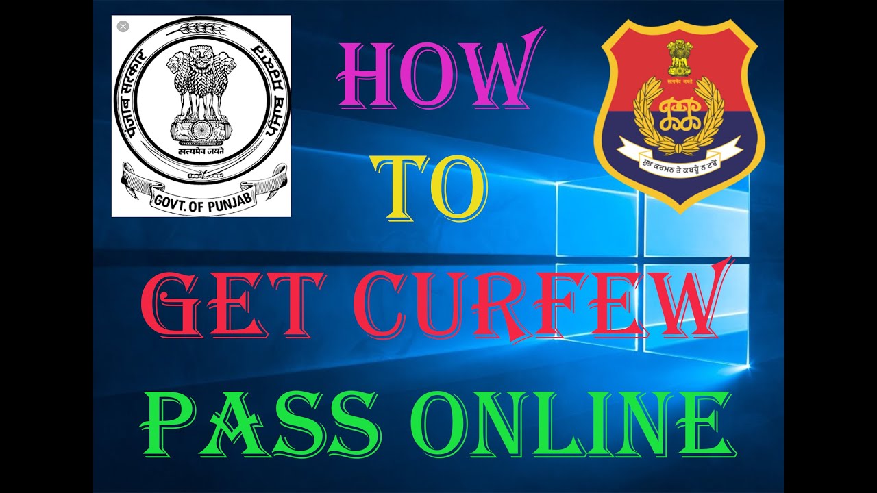 How to Get E-Pass in Current Lockdown Condition In Punjab