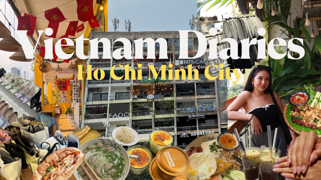 Vietnam Diaries Vlog 🇻🇳 Shopping and Food Trip in Ho Chi Minh, Cu Chi Tunnel & Mekong River Tour.