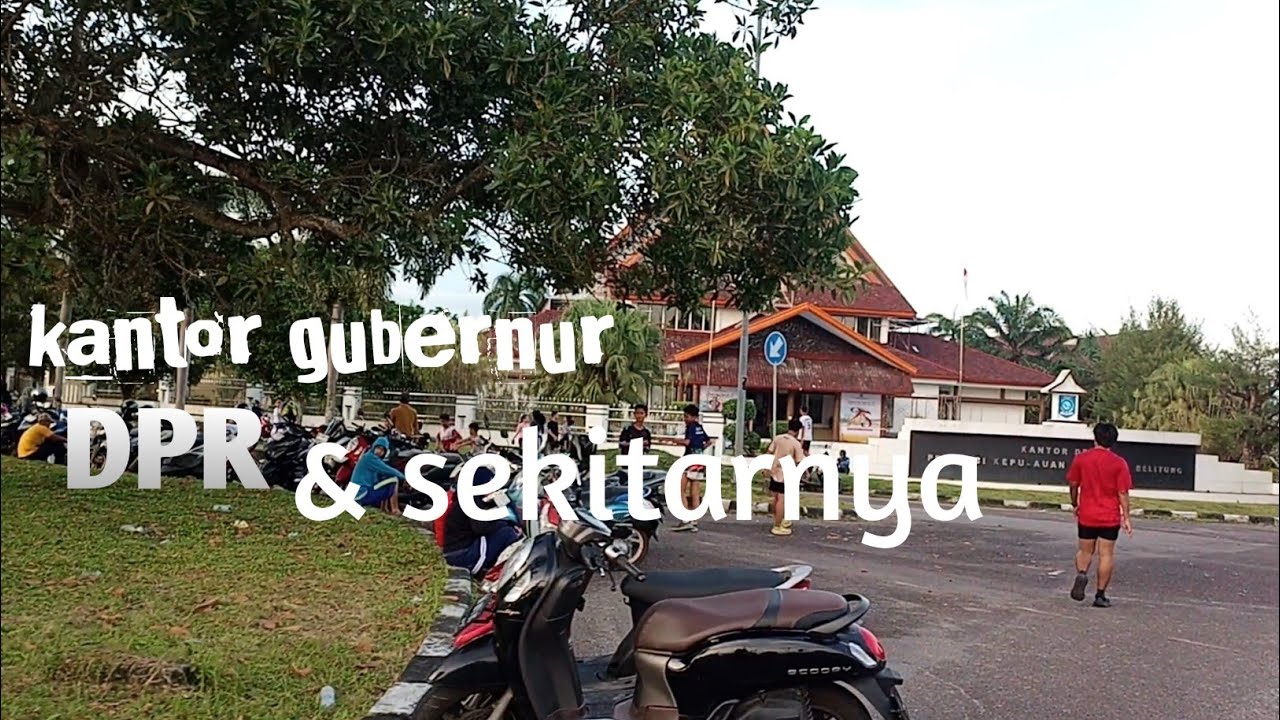 Sore hari disekitar perkantoran || Asyik buat joging!!!!!! 