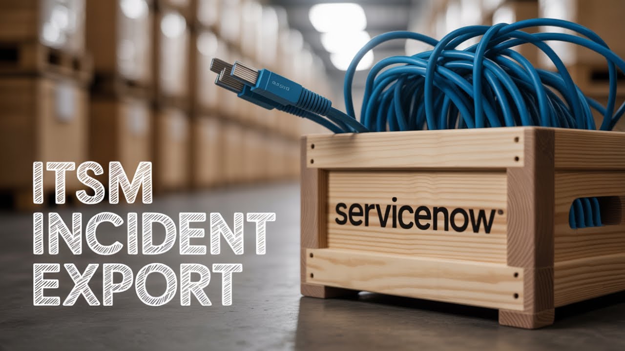 ServiceNow | ITSM | How to Export Incidents from ServiceNow (The Right Way)