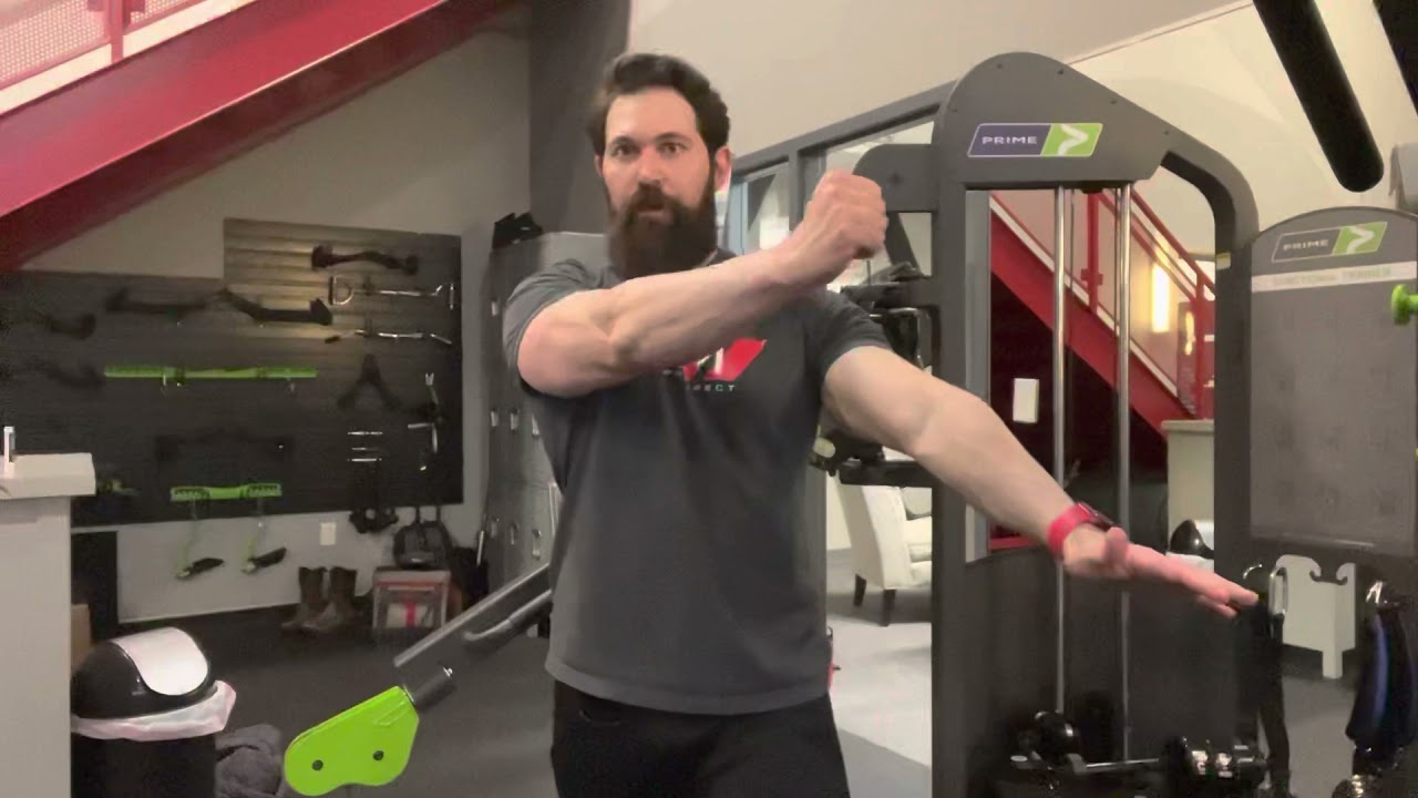 Clavicular pec press around