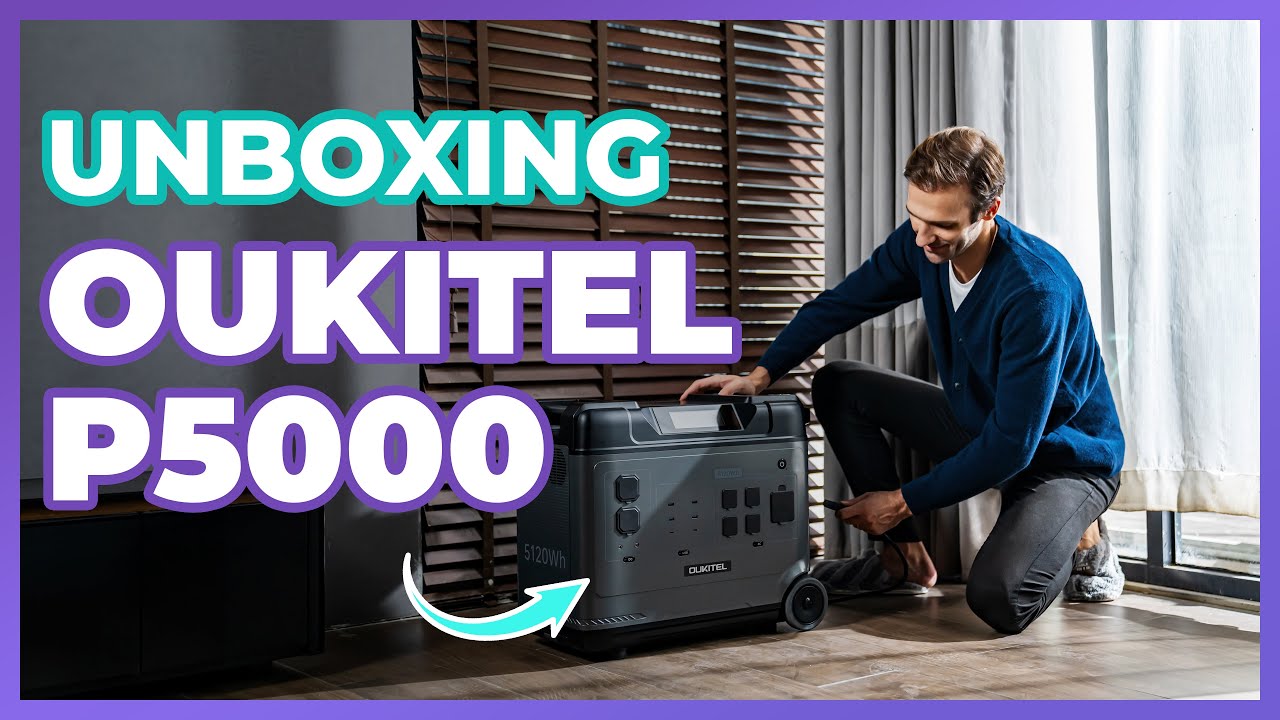 Unboxing Oukitel P5000 Portable Power Station: MOST Powerful 5kWh Solar Generator Ever!
