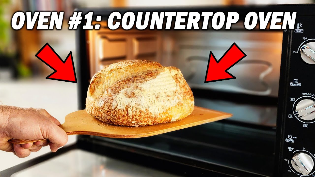 I used 4 ovens to bake the same loaf of bread: these are the results!
