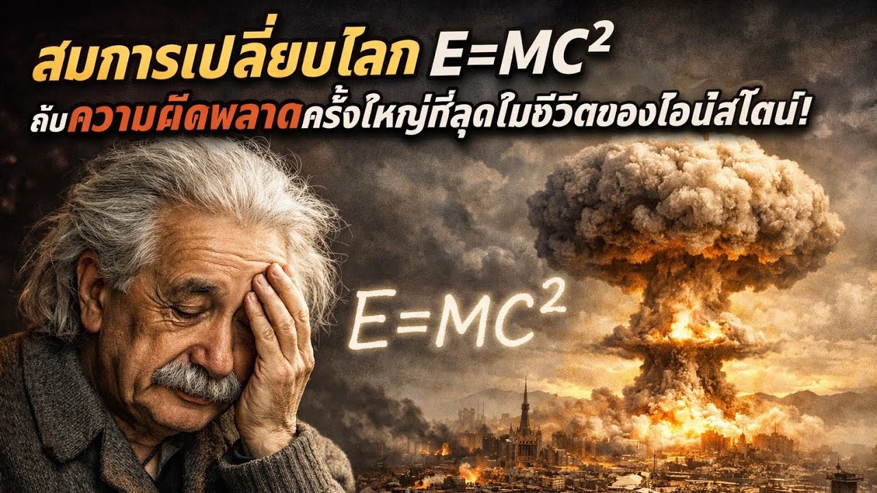 ไอน์สไตน์ ความผิดพลาดของอัจฉริยะ #อัลเบิร์ด #history #อยากรู้มั๊ยเนี่ย #oppenheimer 