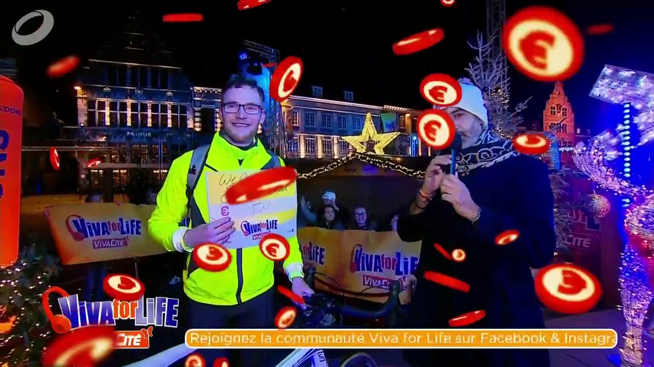 Défi Viva for Life 2019 : Traversée de la Wallonie à vélo ( Arlon - Tournai )