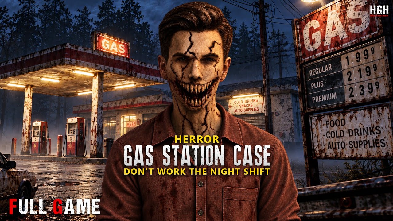 [HERROR] GAS STATION CASE | FULL GAME Walkthrough Gameplay | No Commentary