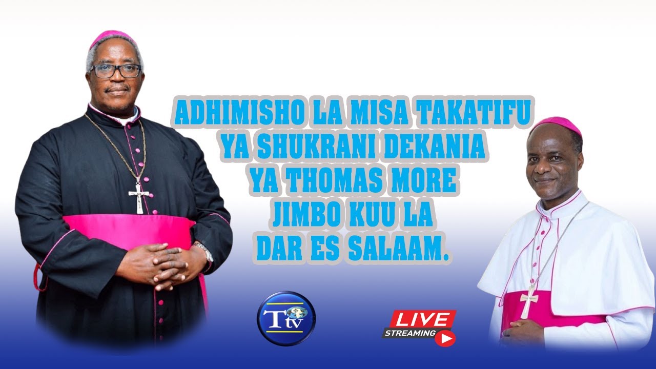 ADHIMISHO LA MISA TAKATIFU YA MISA YA SHUKRANI YA MAVUNO DEKANIA YA THOMAS MORE JIMBO KUU LA DSM.