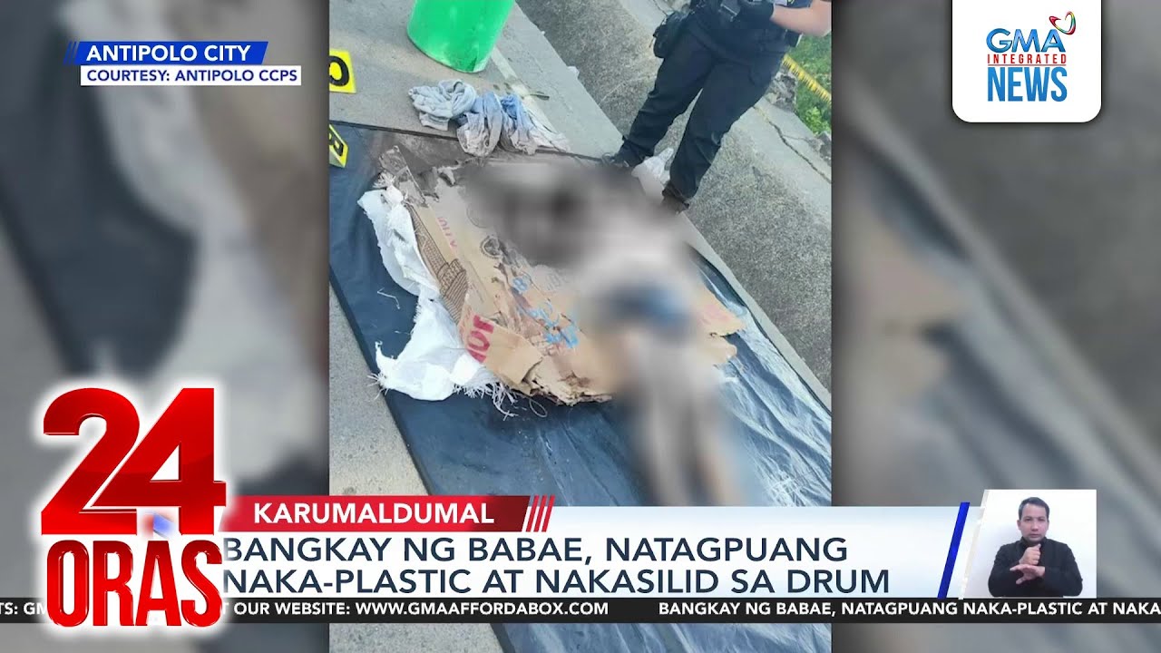 Dead woman found in a drum | 24 Oras