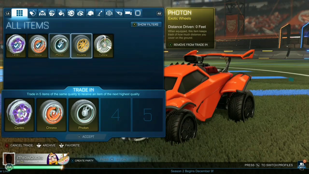 Nce Trade up
