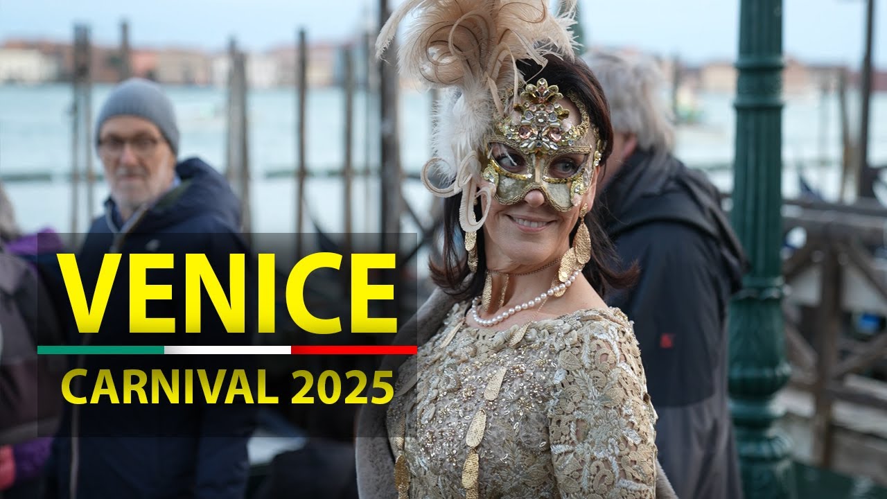 🇮🇹 Venice Carnival 2025 – You Won’t Believe What Happens in Italy!