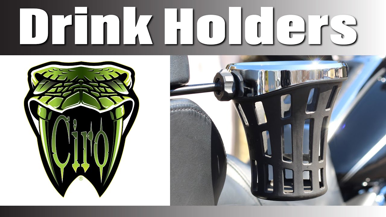 Ciro Drink Holders and Mounts for Motorcycles, UTVs, and more!