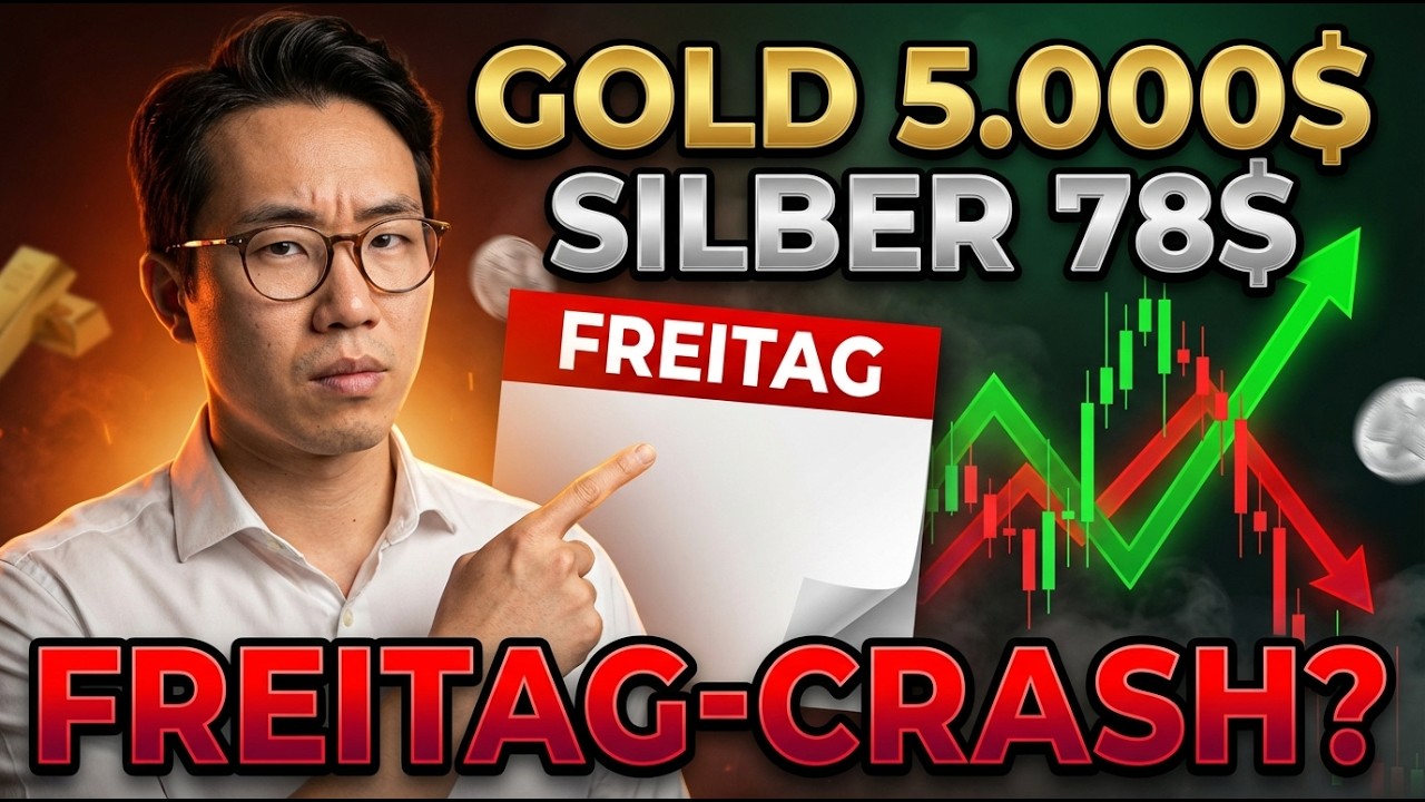 Gold über 5.000 $, Silber 78 $ – Donnerstags-Crash gebrochen: Was kommt Freitag?